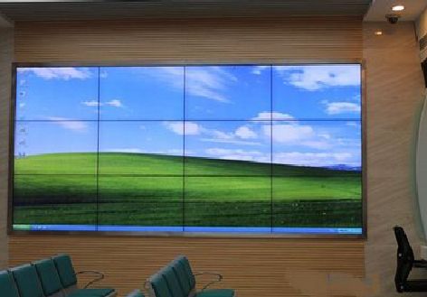 高安液晶拼接屏的另类用法。